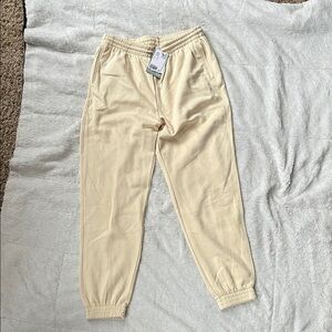 NWT Divided Butter Yellow Jogger Pants